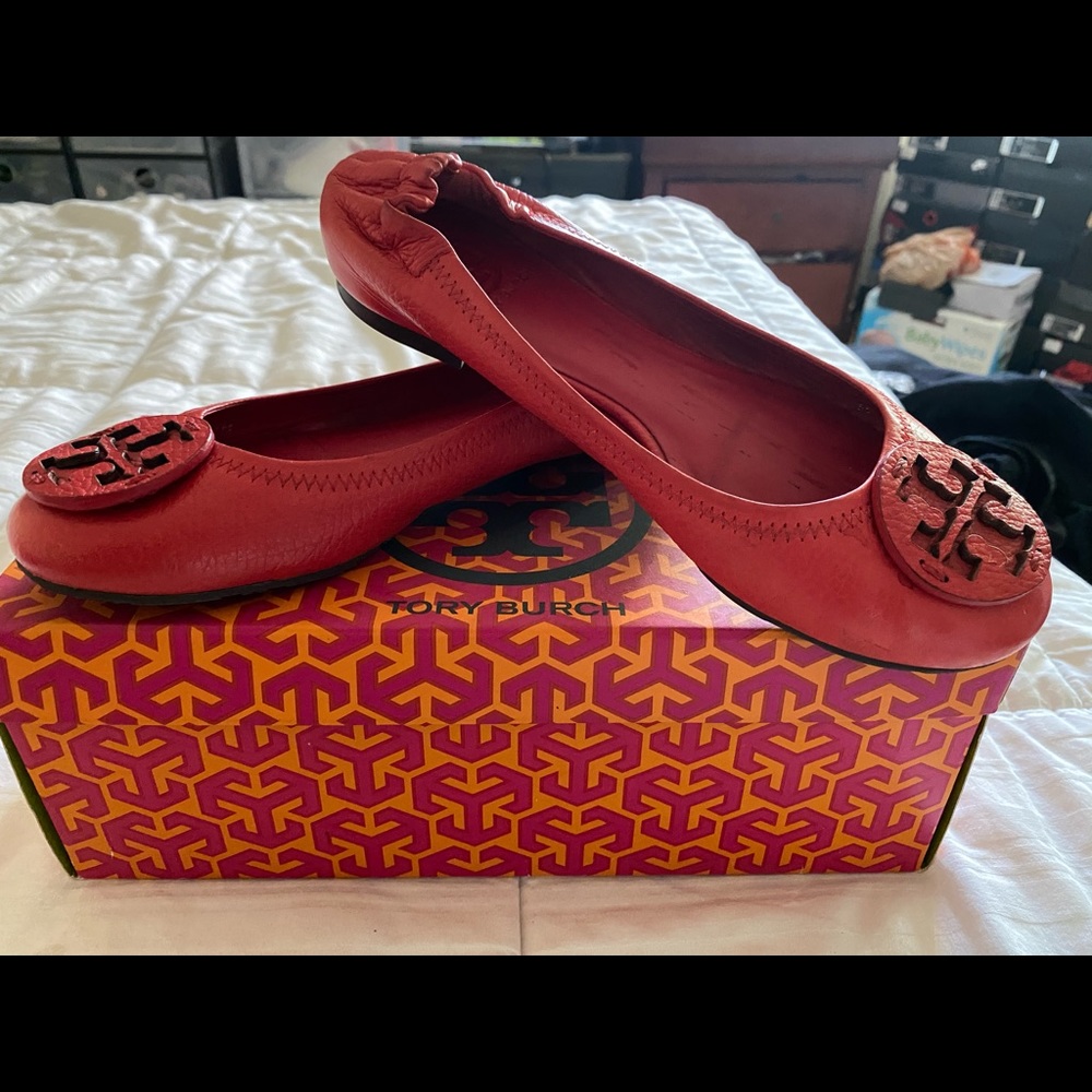 Red Tory Burch Shoe